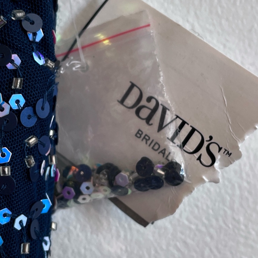 JULES AND CLEO V-Neck Allover Sequin Tank Sheath Dress NWT - 2 - Picture 12 of 15